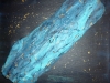 Borken blau/gold 30x30 cm
